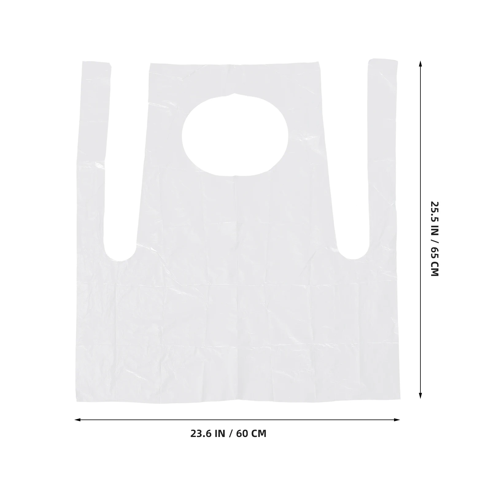

25pcs Disposable For Kids Waterproof Oil Proof Clear Toddler Art Aprons Cooking Painting Bbq Grease Resistant Pe Multi-Use