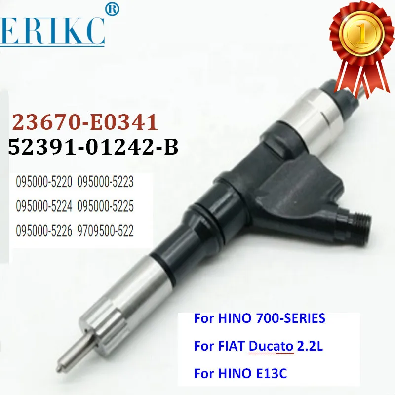 ERIKC 5226 Common Rail Injection System 095000-5226 Vehicle Fuel Injector 0950005226 Injection Pump Parts Injector 095000 5226