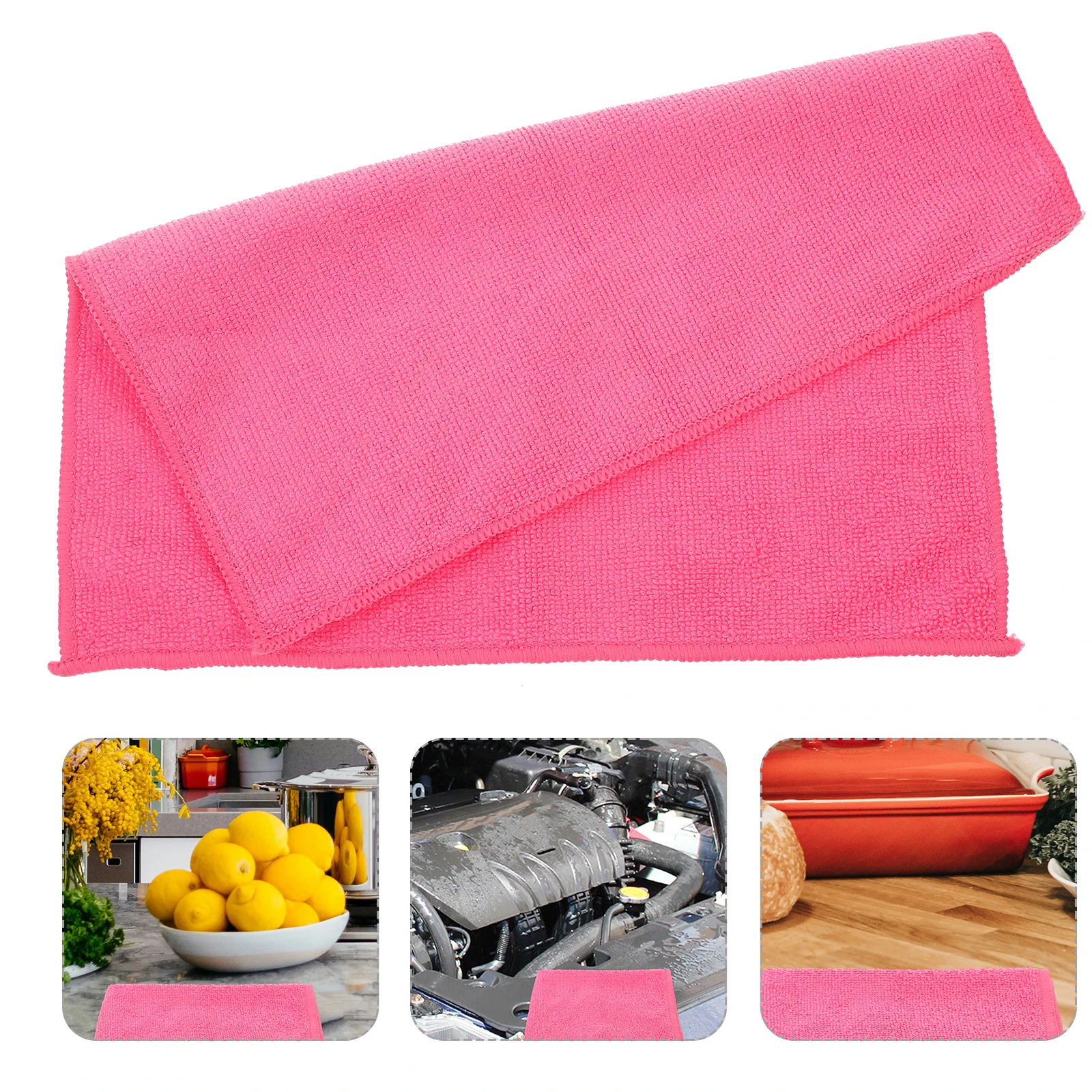 

Microfiber Cleaning Towels Absorbent Wash Cloths For Kitchen Car niture Soft Wiping Rags Household Duster Cloth