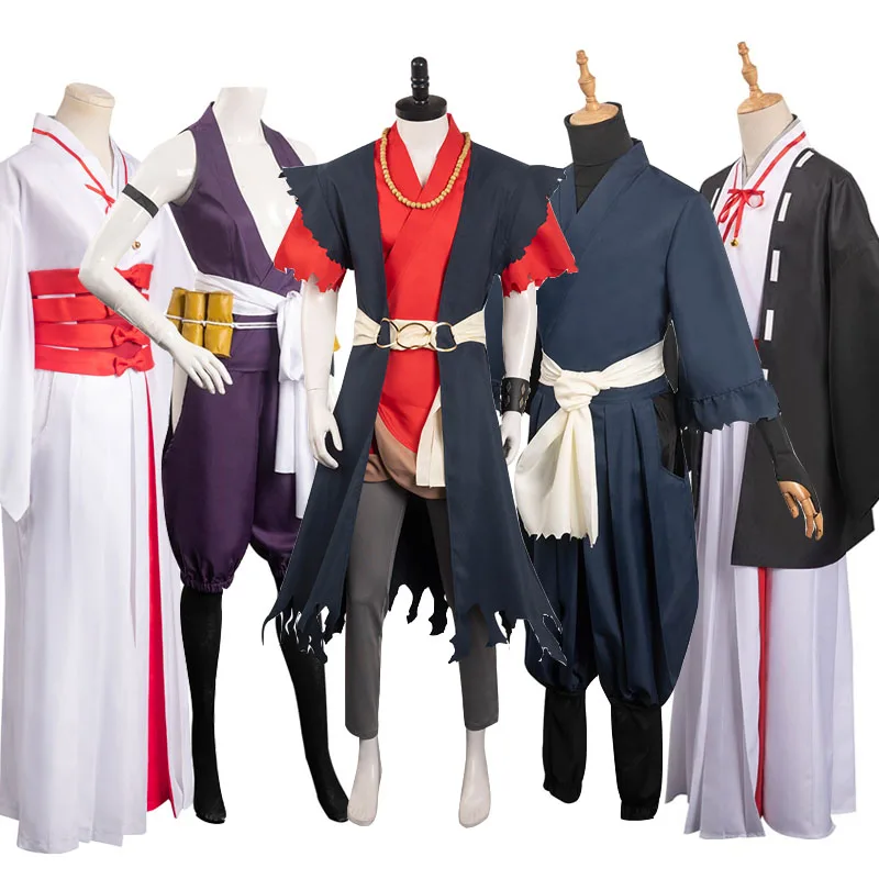 Anime Jigoku Raku Cosplay Kostüm Kimono Kleid Gabimaru Rollenspiel Halloween Karneval Party Verkleidung Anzug für erwachsene Männer Frauen