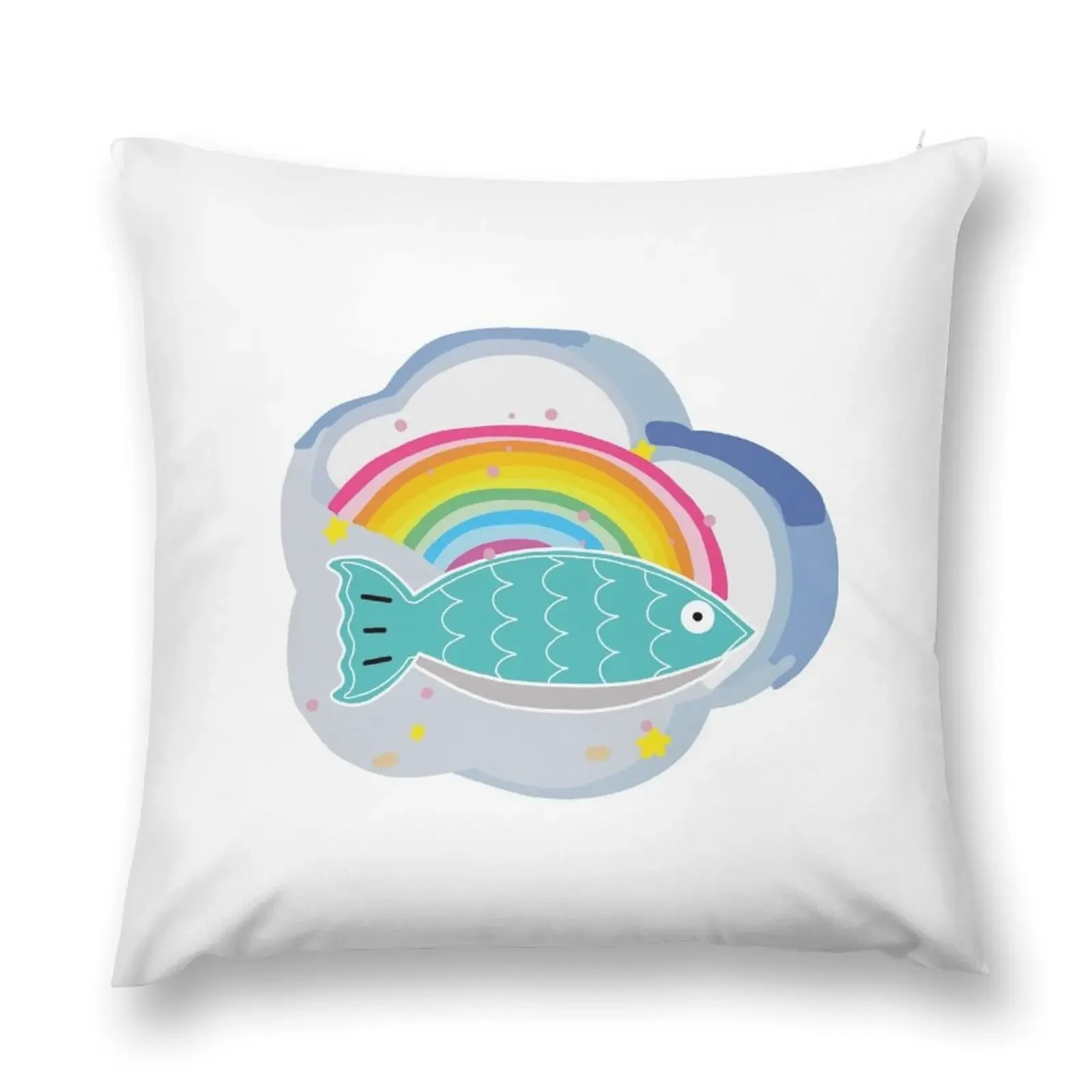 FISH UPON THE SKY (GMMTV) Throw Pillow Couch Pillows Pillowcases pillow