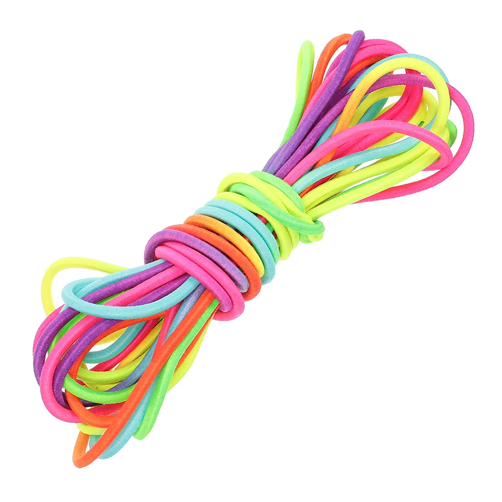 Skipping Rope Toy Playground Ropes Kids Jumping Sports Chinese Bands Fitness Nylon Rubber Hand Finger Student