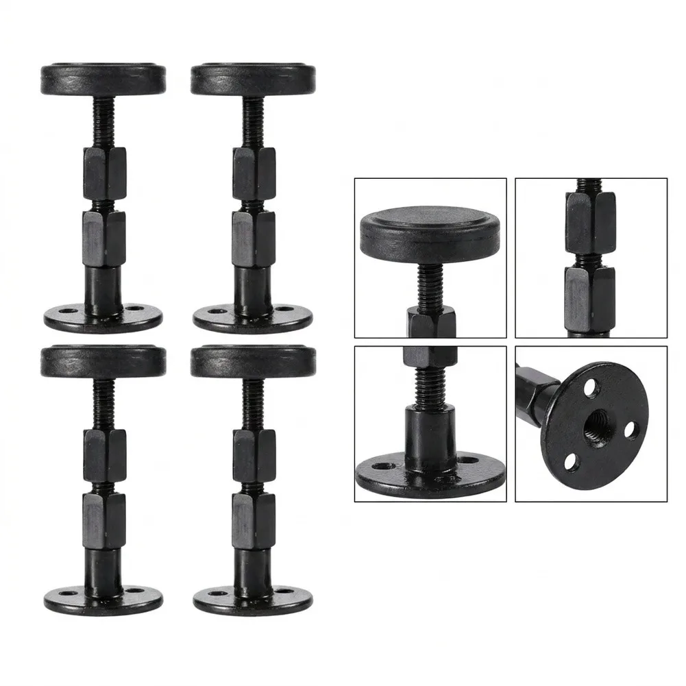 Adjustable Bed Frame Stopper for Headboard Stabilization to Prevent Shaking and Wall Damage on Metal Bed Frames