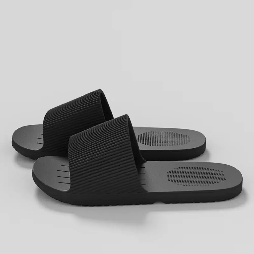 Soft EVA Foldable Slippers Flat Sole Portable Bathroom Slippers Unisex Style Massage Insole Travel Slippers For Women Man