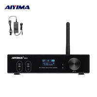 Amplificador Bluetooth AIYIMA D03 150Wx2, Amplificador de Subwoofer HiFi con DAC USB 2.1, Amplificador de Audio para el Hogar