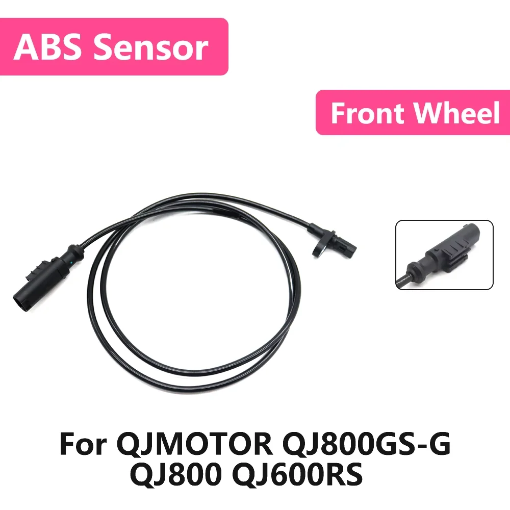 

For QJMOTOR QJ800GS-G QJ800 QJ600RS Motorcycle Front Wheel Signal ABS Wheel Speed Sensor Wire Silicone QJ600RS Accessories