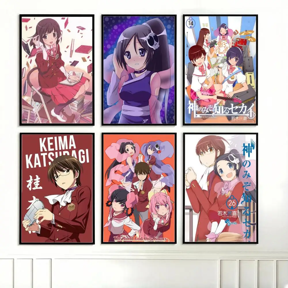 Affiche anime T-World G-Knows, affiches tendance, peintures décoratives pour salons, chambres et bars