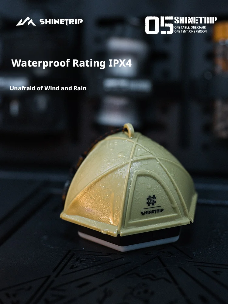 

ShineTrip Mountain Fun Outdoor 05 Series tent lights with long battery life, camping ambiance lights that light up a tap2026