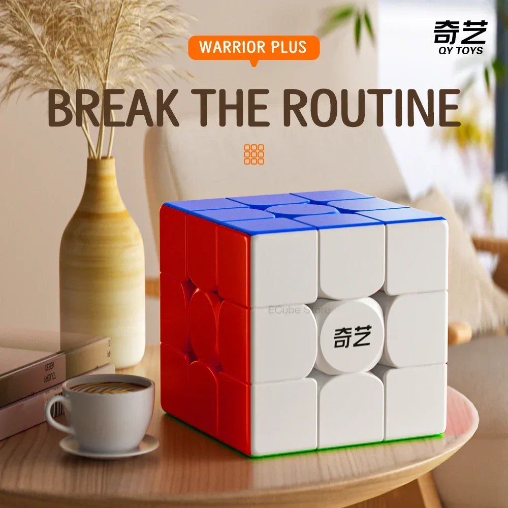 [Picube] QiYi Warrior Plus 18cm Super Big 3x3x3 Cube Magic Puzzle 3x3 Cubo Magico Professional Educational Toy for Gift