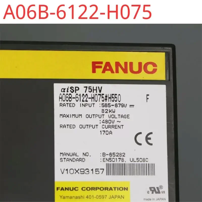 

A06B-6122-H075 Second-hand tested ok Servo Drive in good Condition