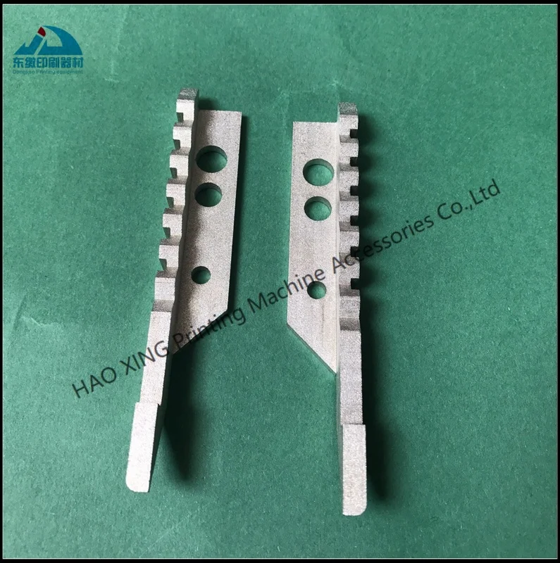 

1Pair High Quality F2.072.021 F2.072.071 Side Lay for Heidelberg CD102 XL105 Pull Gauge Blanks Offset Printing Machine Parts