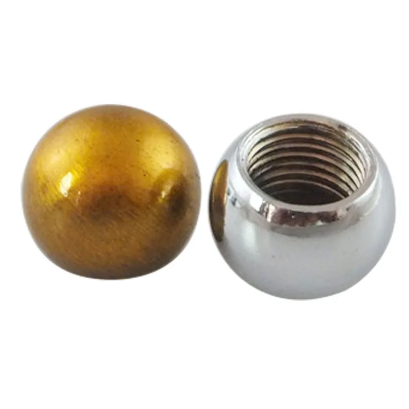 M10 Weibliche Zahn Metall Glatze Kappe Yuan Ball Runde Kappe Dekorative Kugel Mutter Kappe DIY Zubehör