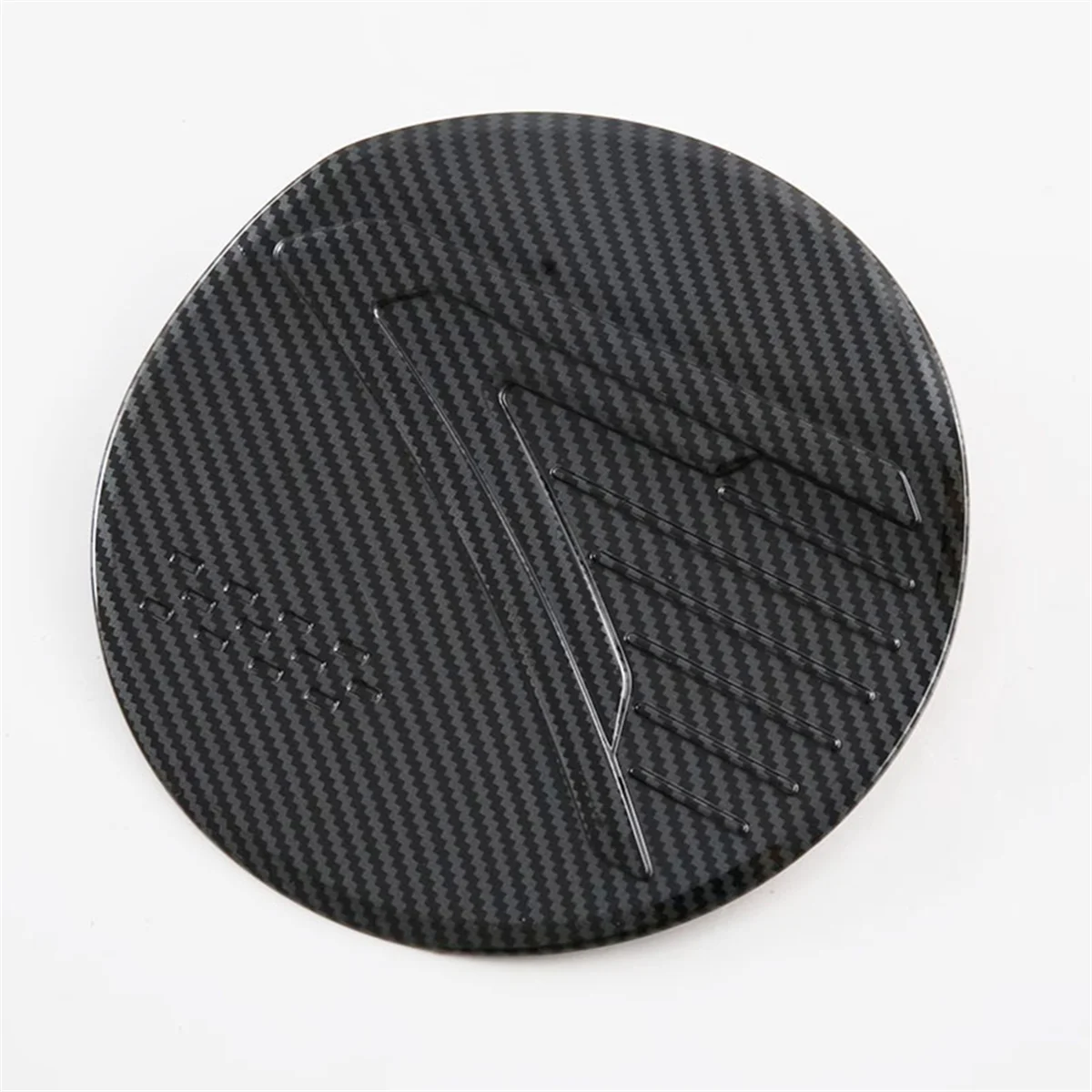 For Yaris Ativ/Vios 2023 2024 Car Fuel Tank Cover Oil Cap Anti-Scratch Panel Trim Accessories ABS Carbon Fiber