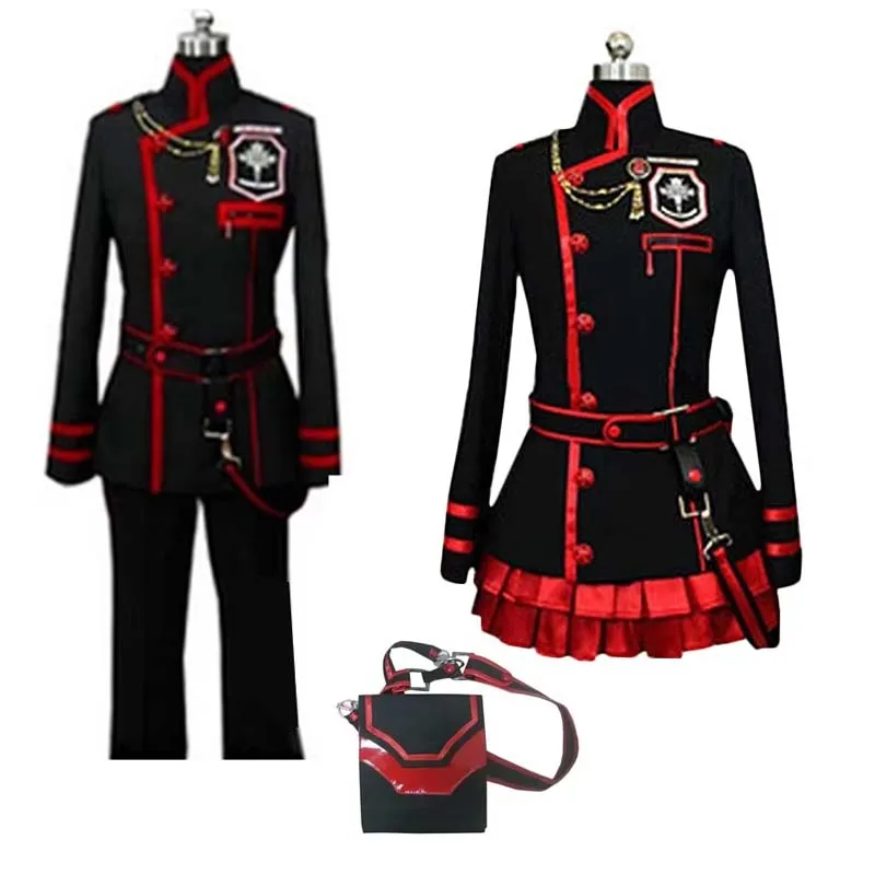 

Allen Walker Anime Linali Lee Men Women Cosplay Costume Halloween Uniform Customized