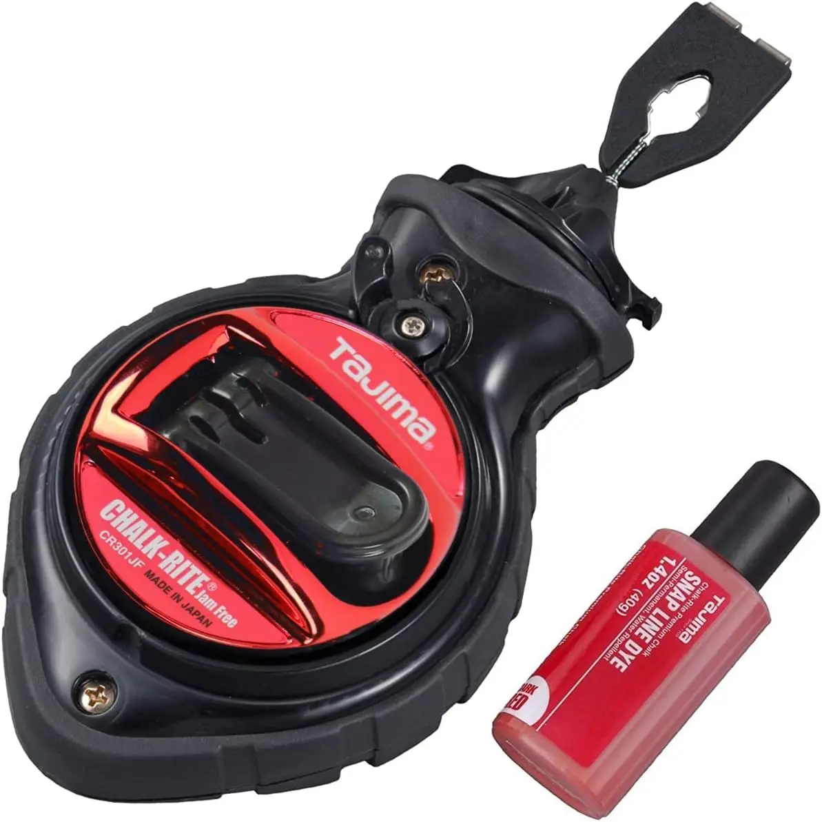 

Меловая линейка без заеданий с утолщенной линией 1 мм и пятиступенчатым быстрым извлечением - CR301JF-CP для точной разметки