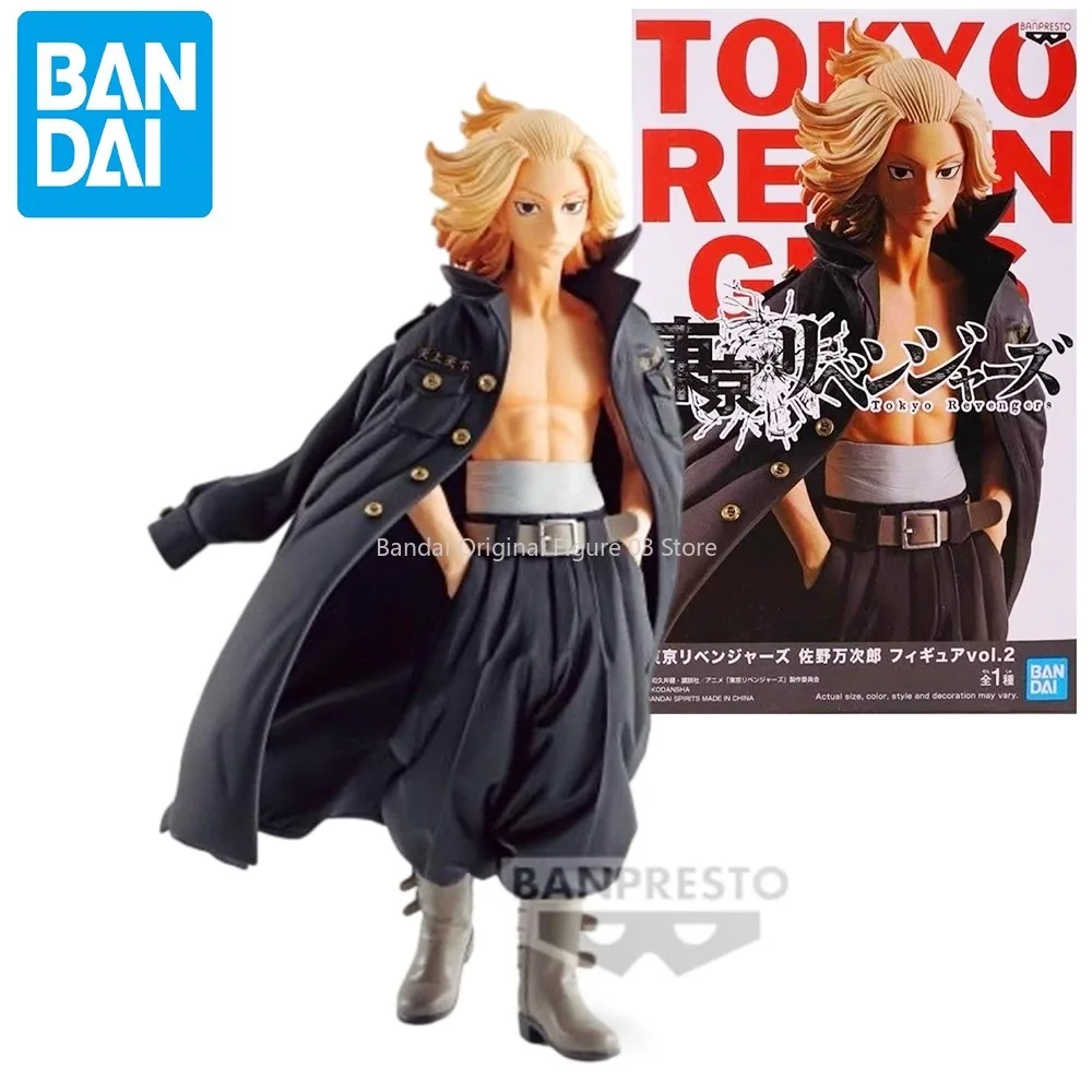 

Banpresto Original Tokyo Revengers Mikey Manjiro Sano Bandai Anime Model Toys Figure Gifts Collectible Ornaments Boys Kids