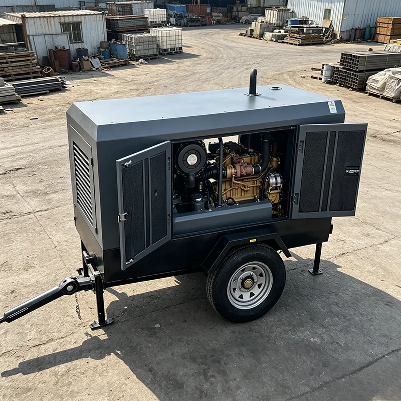 Silent Energy Saving air Compressors Portable air Compressor Machine Inverter Type Screw air Compressor