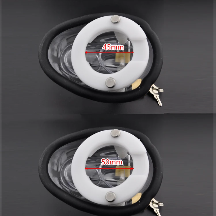 Manyjoy-قفص العفة للبالغين ، جهاز ضبط النفس بالكامل ، وعاء بلاستيكي ، غطاء القضيب الأسود الشفاف ، الأكمام ، BDSM ، لعبة الجنس ، عبودية