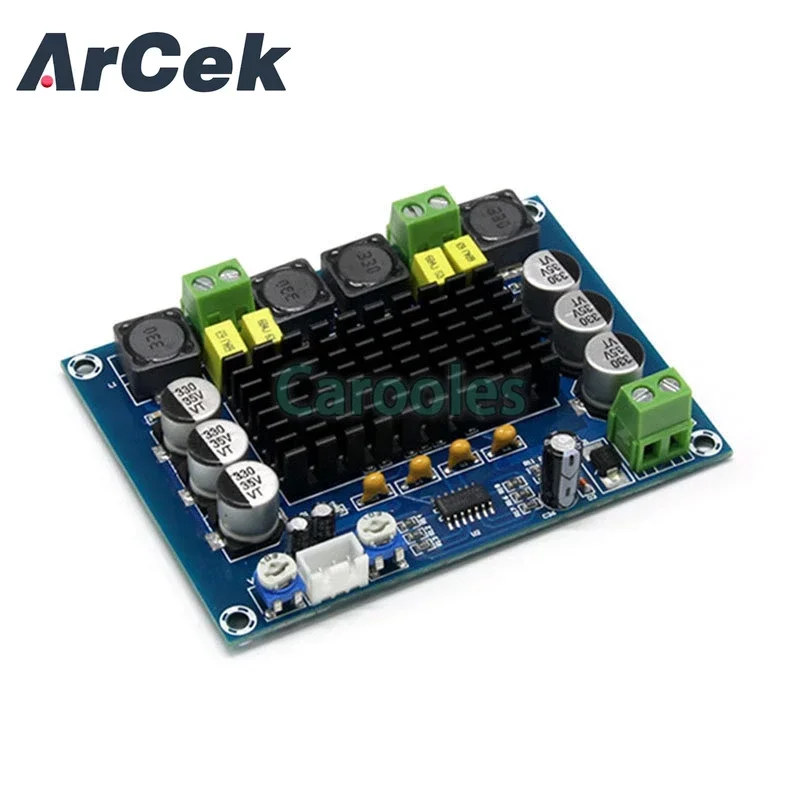 XH-M543 DC12-26V 2*120W Dual Channel DIY 240W Amplificador Sound Board TPA3116D2 Digital Stereo Audio Power Amplifier Board