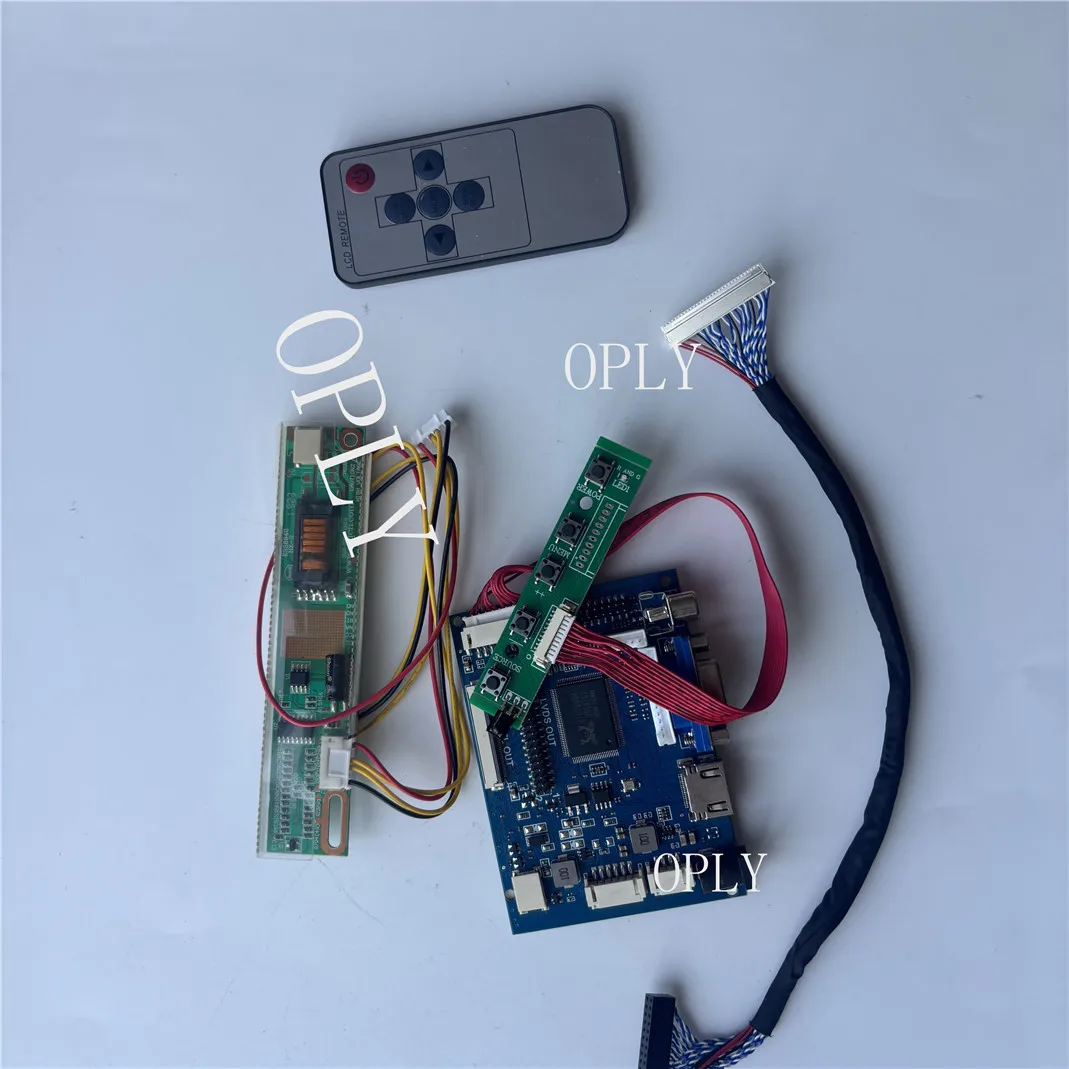 Controller board HDMI-compatible AV VGA Kit for QD141X1LH06 QD141X1LH03 QD141X1LH02 1024×768 14.1