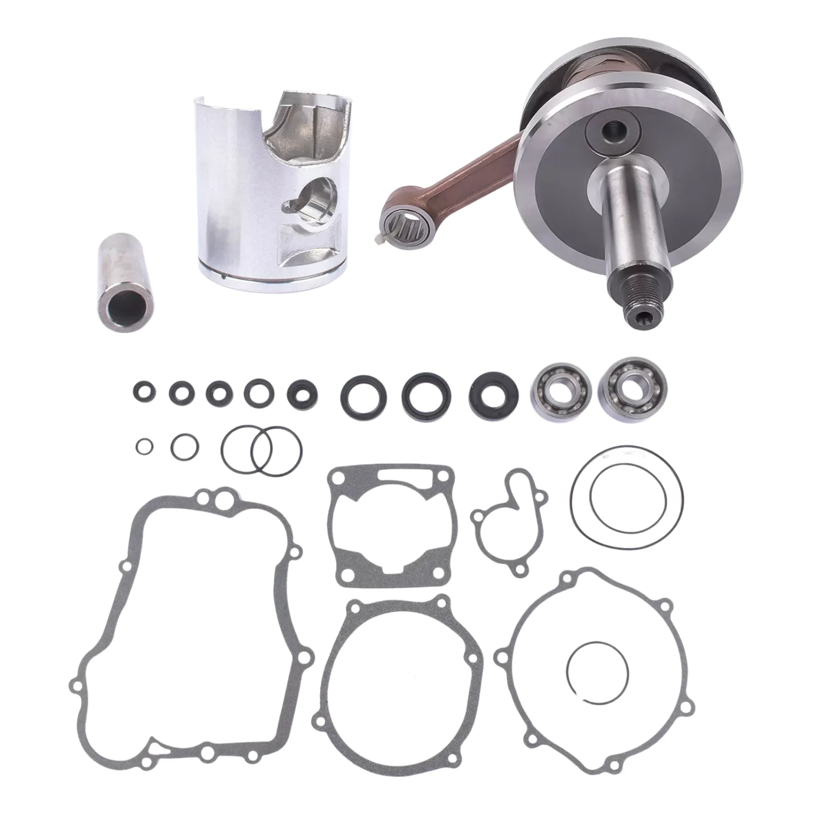 VEHICULOS 1 مجموعة جوانات العمود المرفقي الأختام أسفل نهاية إعادة بناء عدة ل 2002-2014 ياماها YZ85 رقم الجزء CBK0076 805M04750 646M04700