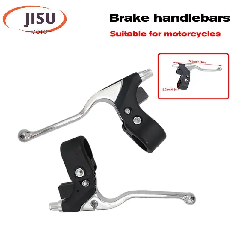 1 Pair Bicycle Brake Lever V-Brake Aluminium Alloy MTB  Brake Handle 22mm  2 Stroke Pocket Dirt Bike Gas Scooter Small