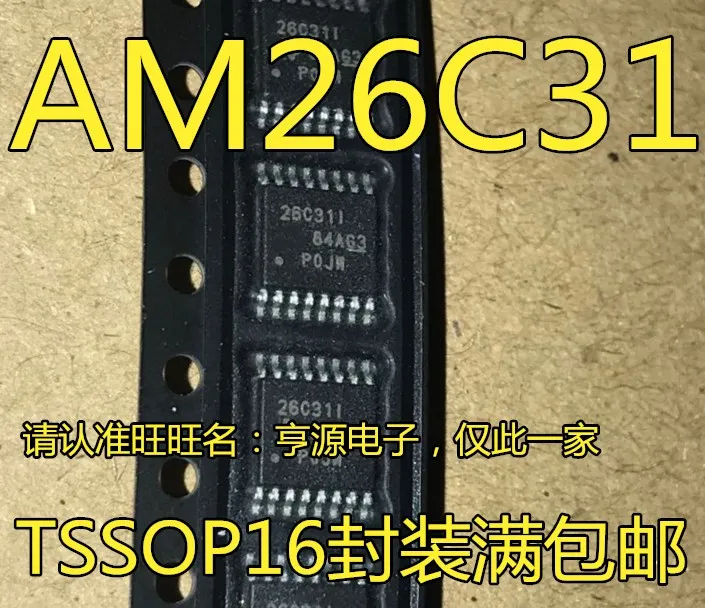 

10PCS New Original AM26C31IPWR AM26C31 TSSOP16 26C31I