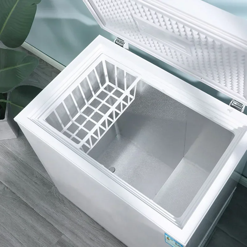 &For 58L/72L Small Freezer, Energy Saving Chest Deep Freezer with 6 Level Adjustable Thermostat, Top Opening Compact Freezer