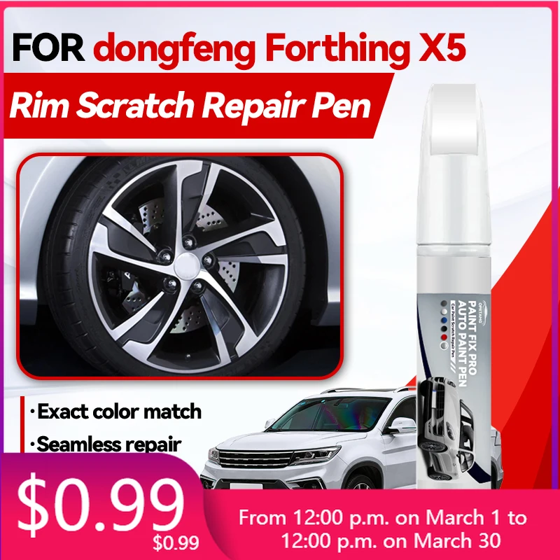 

Car Accessories For Dongfeng Forthing X5 Paint Wheel Repair Kit Wheel Scratch Repair Rim Paint For Car Wheel Repair Gr
