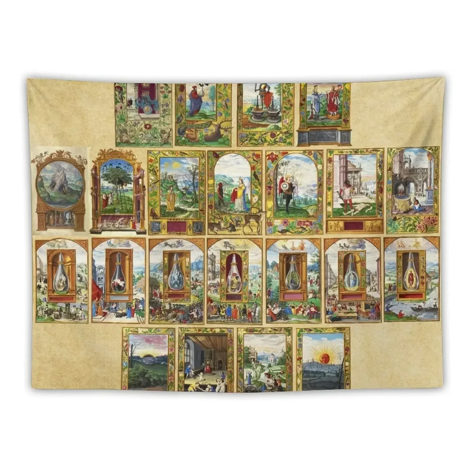 Splendor Solis Tapestry Funny Wallpaper Bedroom Room Decor Aesthetic Home Decorators Tapestry