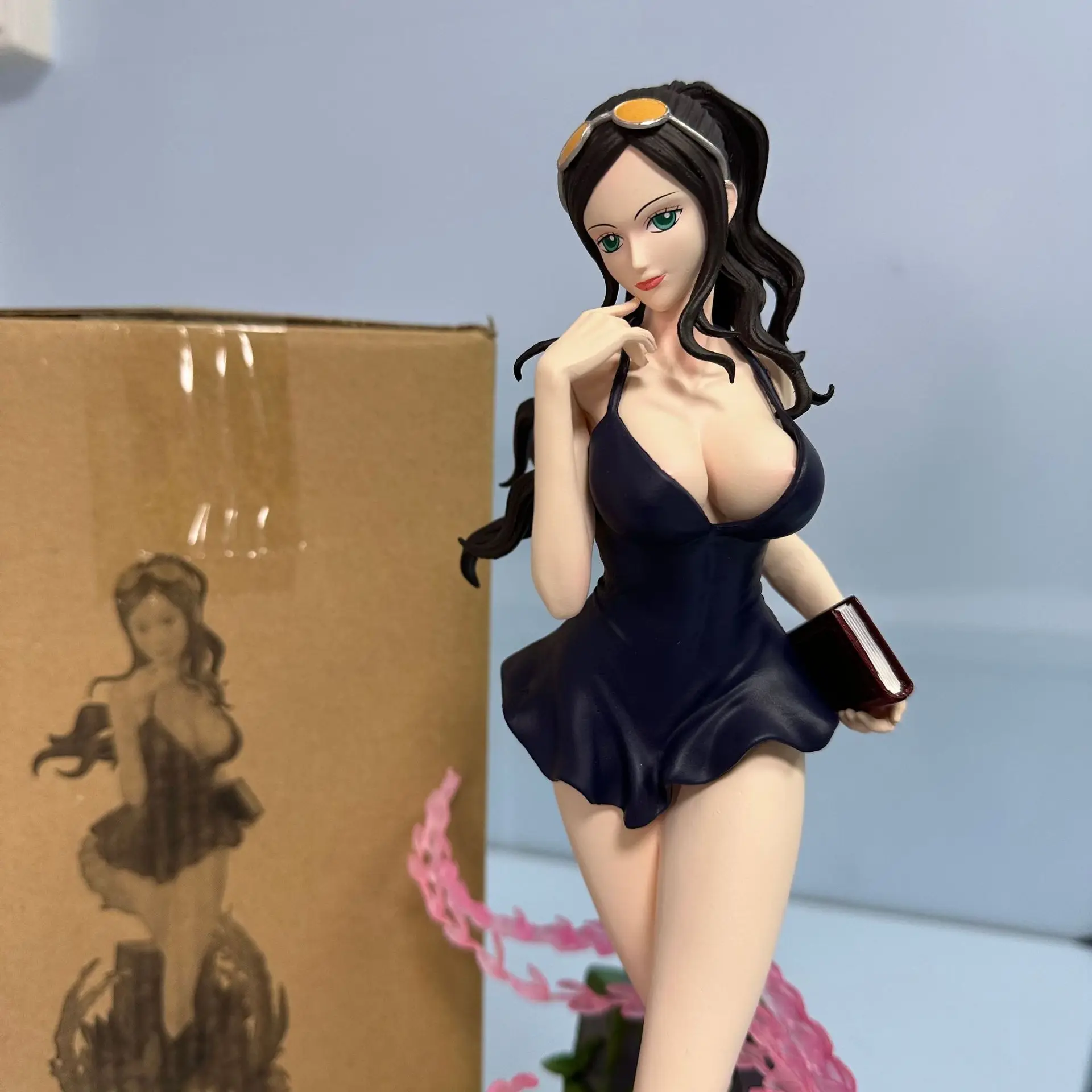 34cm One Piece Anime Figure Humter Fan Female Resonance Series Nico·robin Hf Statue Pvc Action Figurine Collection Model Toys