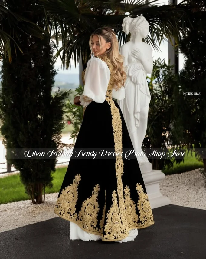 Customized Exquisite Algerian Wedding Dress Traditional Moroccan Bridal Gown Engagement Dress Bridesmaid Dress Evening Gown 2026