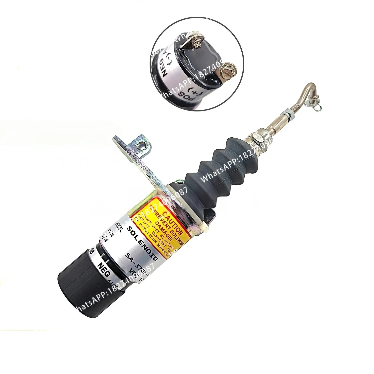 SA-3765-12 Parking Shutdown Fuel Cut-off Solenoid Valve Switch for Excavator-Type Engine Sets