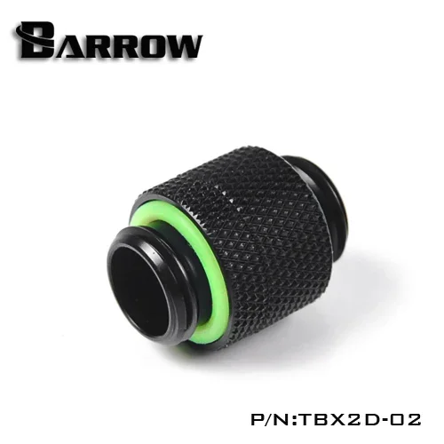 Barrow G1 / 4 ''obróć podwójny gwint zewnętrzny połączenie podwójne męskie złącze gwintowe do chłodzenia wodnego TBX2D-02