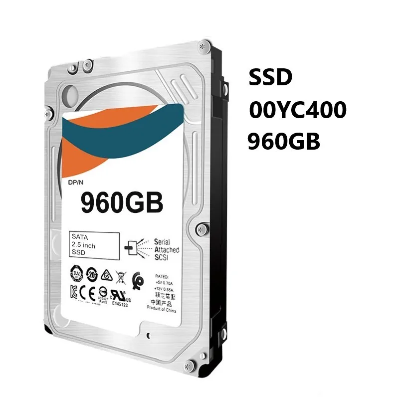 

NEW Solid State Drive 00YC400 00YC401 00YC404 960G 2.5in SFF SATA 6G Hot-Swap Enterprise Entry MLC G3HS SSD for LEN-OVOx3500 M5