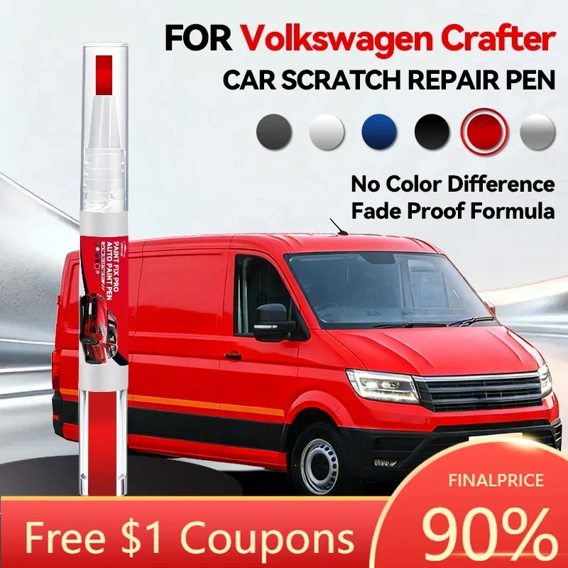 

2026 Инструменты и аксессуары для авто: Карандаш для ремонта краски Volkswagen Crafter, средство для удаления царапин, DIY автоаксессуары, черный, белый, синий