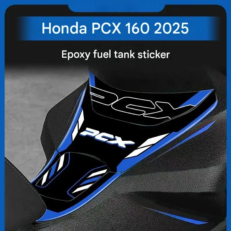 For PCX 160 2025 Multi-Color Armor Tank Sticker Anti Slip Anti Scratch Sun Frost Waterproof Fuel Body Protector Mod Parts