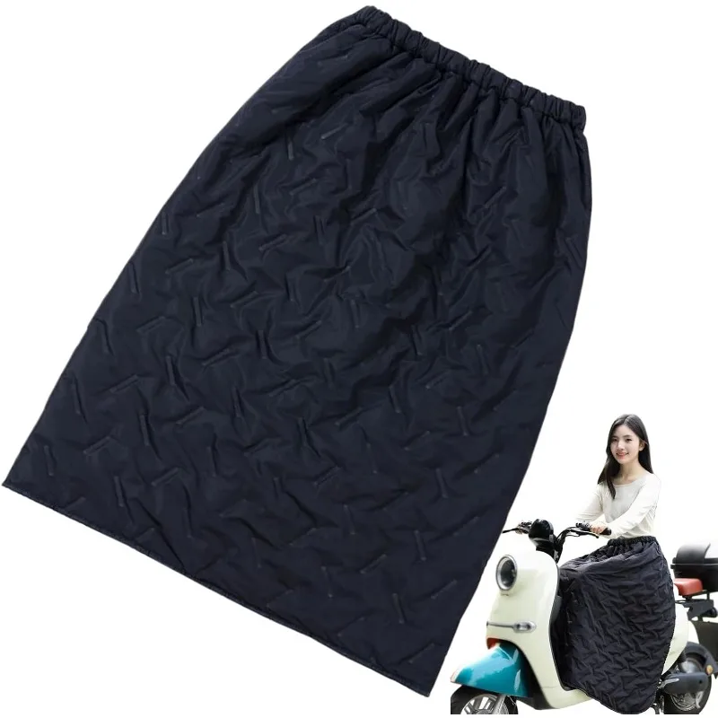 Universal Motorcycle Windshield Winter Warm Knee Protector Covers Warm Cotton Knee Cover Skirt Winter Leg Cover
