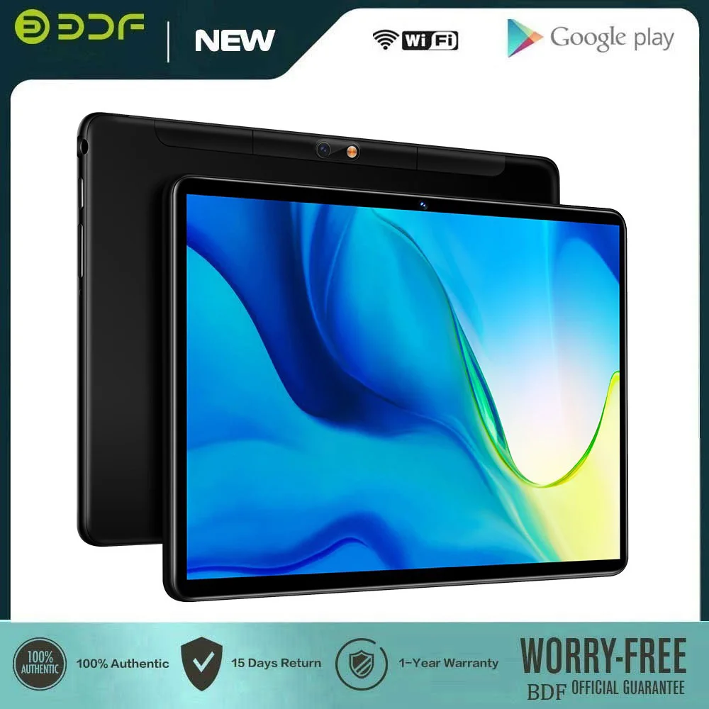 Global Version New 10.1 Inch Google Tablet Pc Octa Core 4GB RAM 64GB ROM 3G Phone Call Dual SIM Dual Camera WiFi Tablets 5000mAh