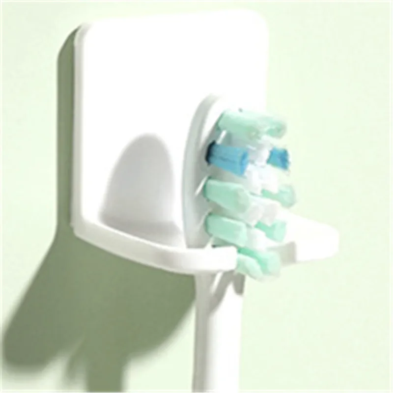 

Toothbrush Rack Dustproof Wall Mounted Electric Toothbrush Storage Rack Non Perforated Bathroom Toothbrush And Toothbridge Stora