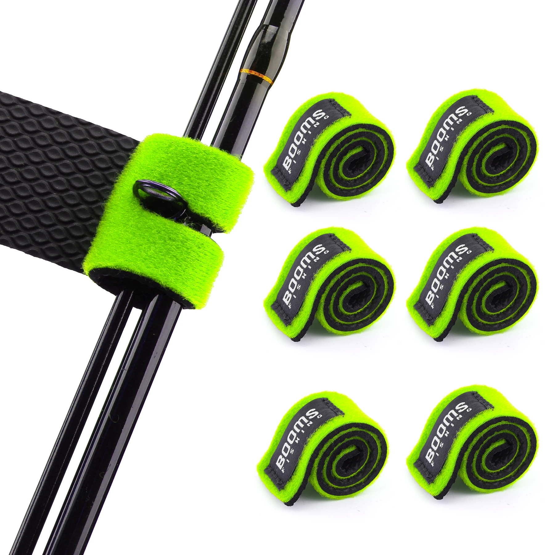 Ausleger Angeln RS3 Locken Angelrute Halter Gürtel Strap Mit Stange Krawatte Hosenträger Wrap Fishing Tackle Boxen Werkzeuge Box Zubehör – Detail 7