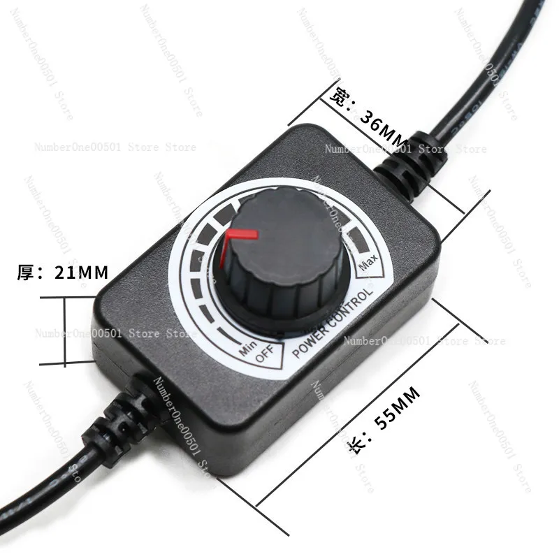 DC5-24V 5A DC power supply speed control power supply switch 12V fan governor 60W adjustable temperature/dimming