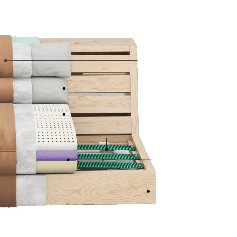 أريكة يدوية متعددة الوظائف قابلة للسحب، بسيطة وحديثة، طبقة علوية من جلد البقر، مزيج من المسرح المنزلي، أريكة جلدية لغرفة المعيشة #5