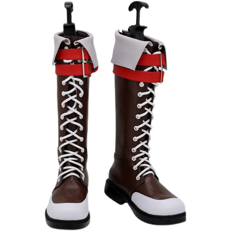 Buty do cosplayu Anime Allen Walker, męskie i damskie, buty na Halloween, szyte na miarę