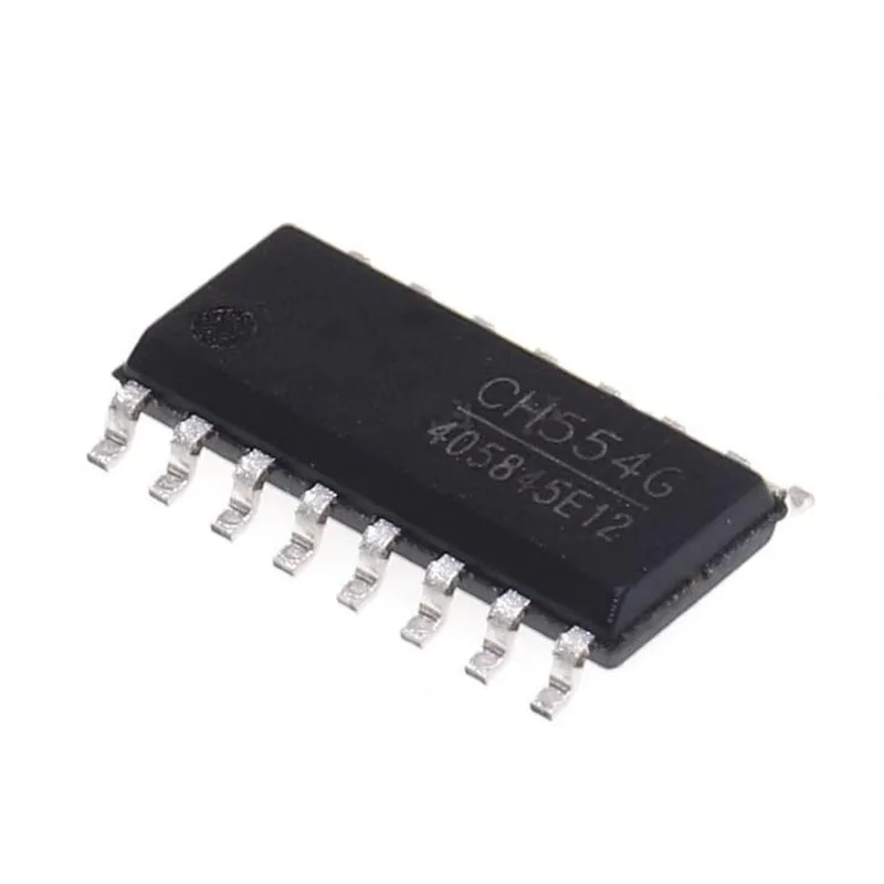 5PCS CH554G SOP-16  Plastic protective casing