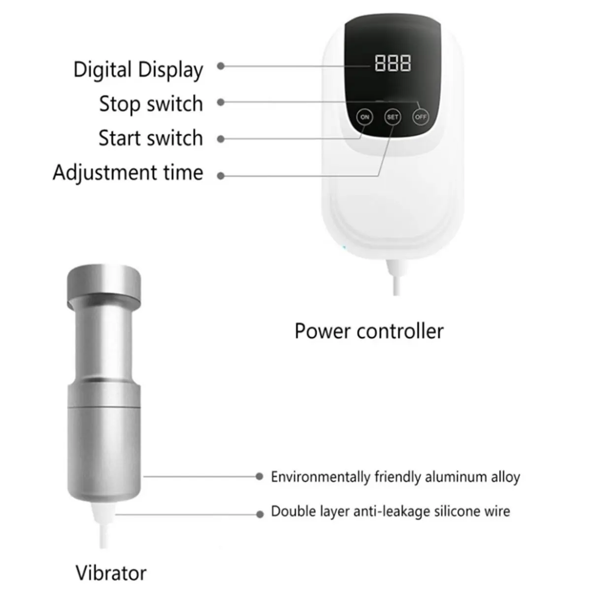 【BRILLIANT】Ultraschallreiniger, Reinigungsgerät mit digitalem Timer für Zahnschmuck, Brillen (US-Stecker)