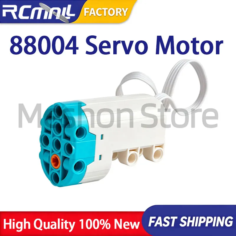 Technical 88004 Servo Motor Building Blocks Enhanced Parts Compatible with Toy Bricks DIY Modification Accessories Durable