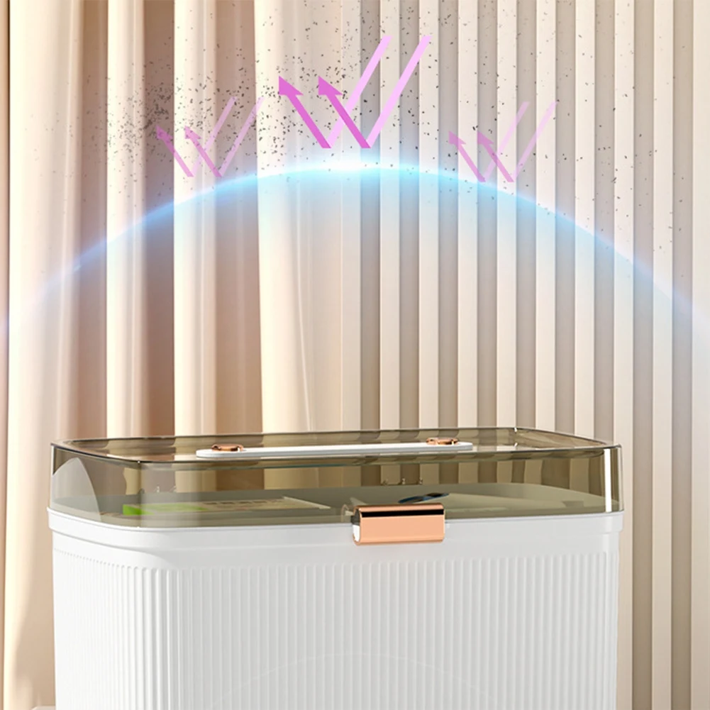 1 Piece Clear 2 Tiers Storage Box Plastic Medicine Storage Box Big Capacity Emergency