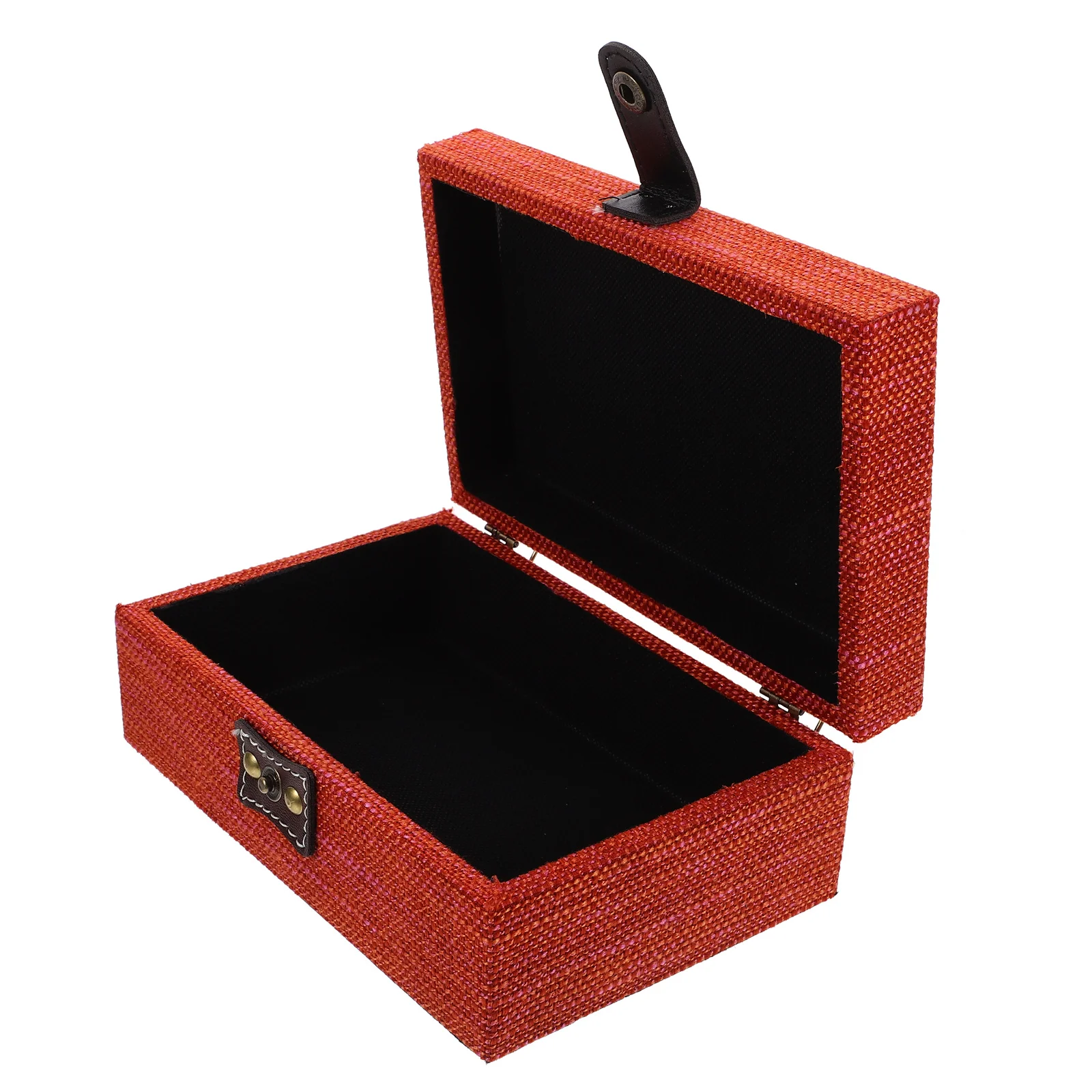 Wood Jewelry Box Decorative Organizer for Earrings Necklaces Rings Wooden Trinket Storage Case Jewelry Box Sundries Organizer