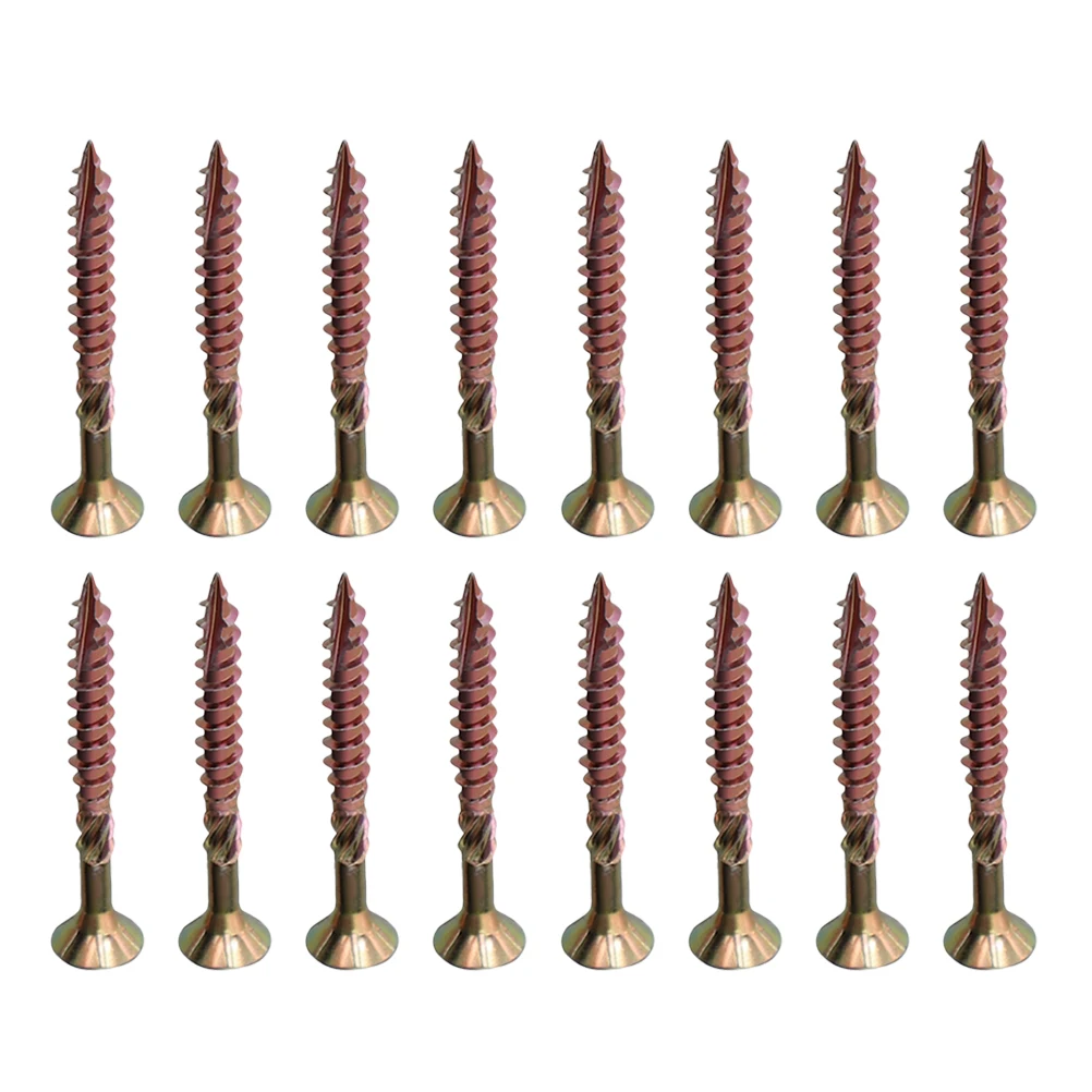 

100 Pcs Self-tapping Screws Household niture High-carbon Steel Wood Threaded Fasteners for Woodworking